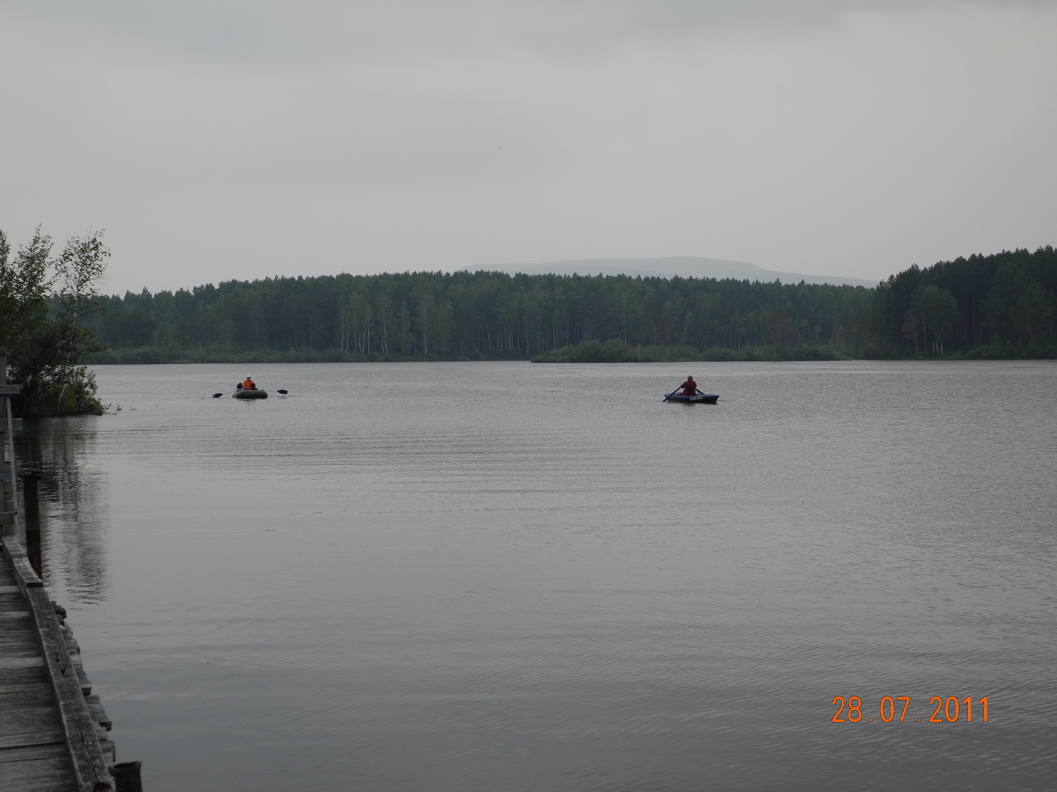 Chernoistochinsk (26.4 km2) and Verchne-Vyisk (6.0 km2) water reservoirs