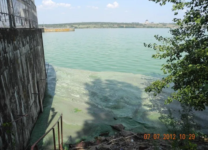 Voronezh water reservoir. Algolization never conducted!!!