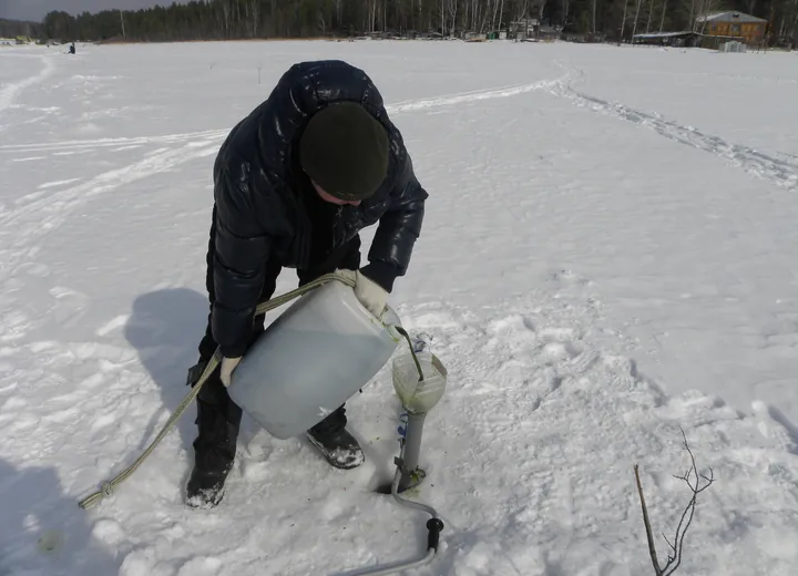 Chernoistochinsk Water Reservoir (February 2012)