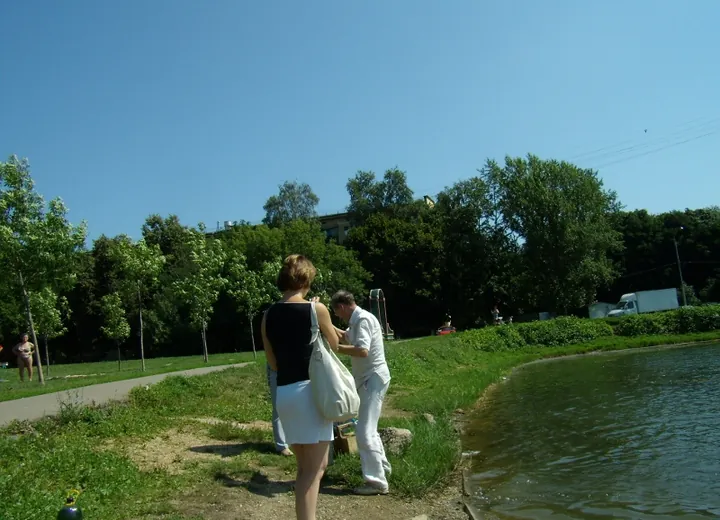 Kakhovsky pond,Moscow