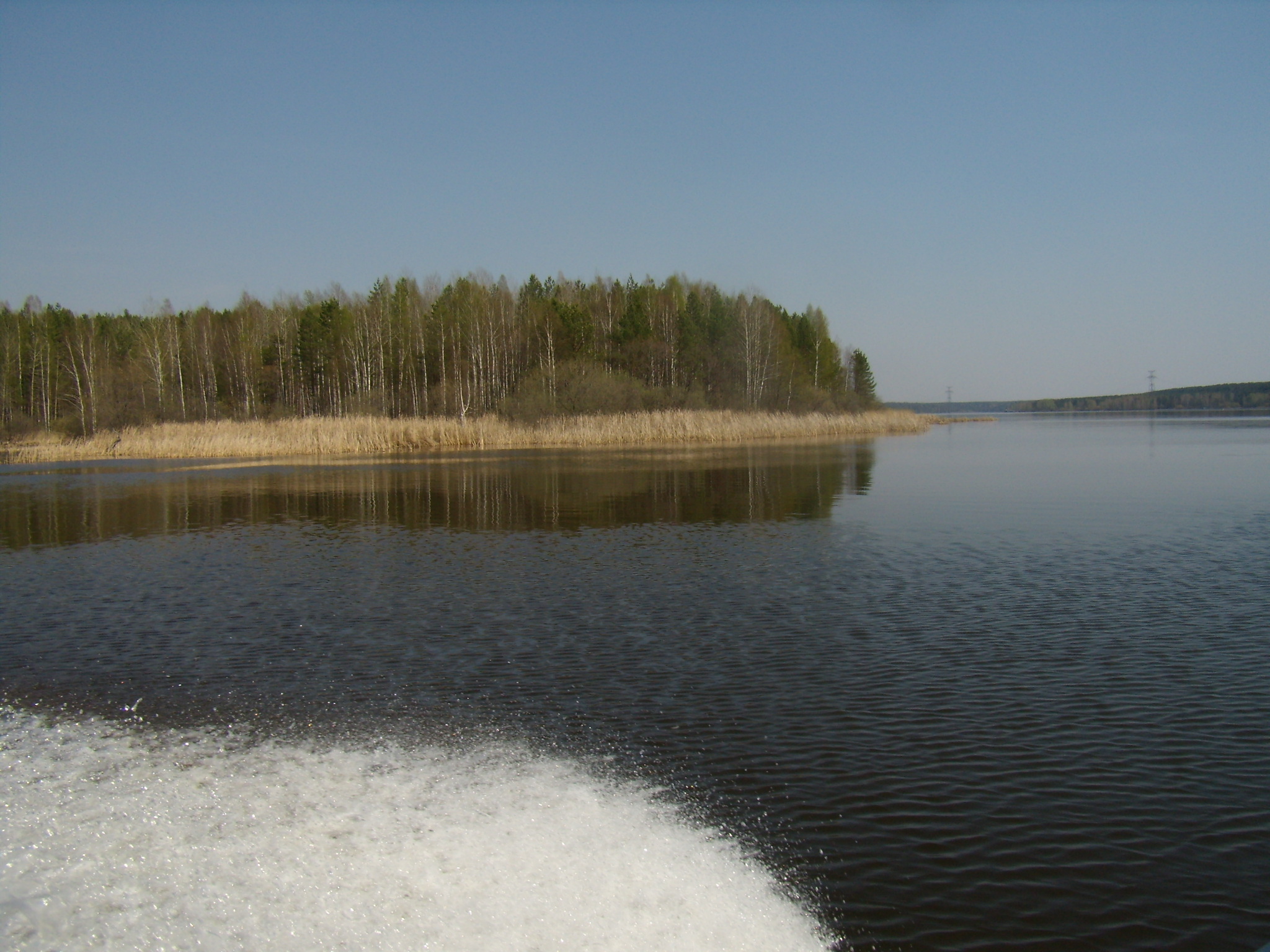Белоярское водохранилище 2010