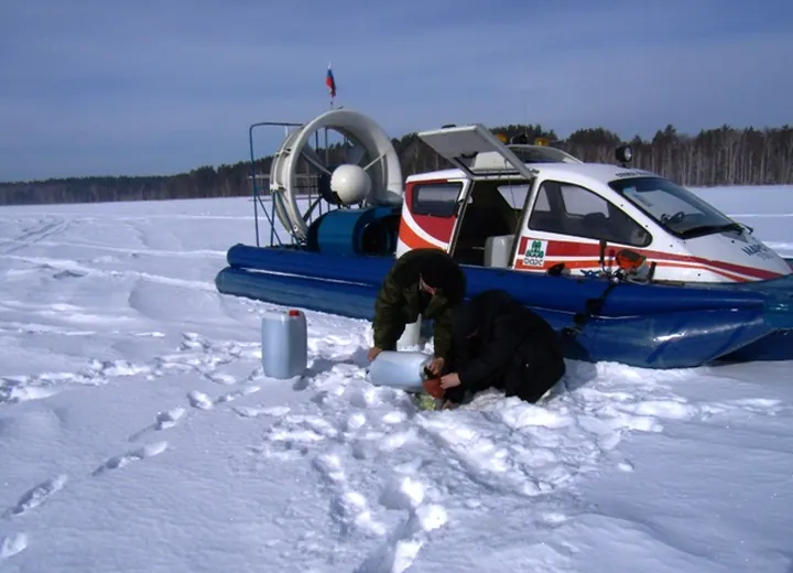 Подледная альголизация 2011 год.