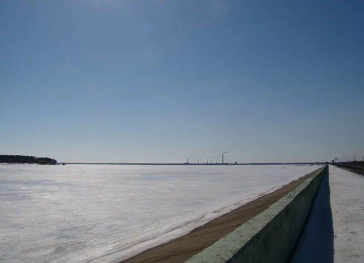 Матырское водохранилище.