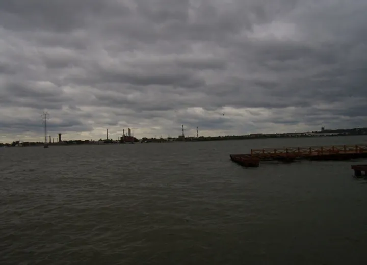 Ижевское водохранилище. Причал