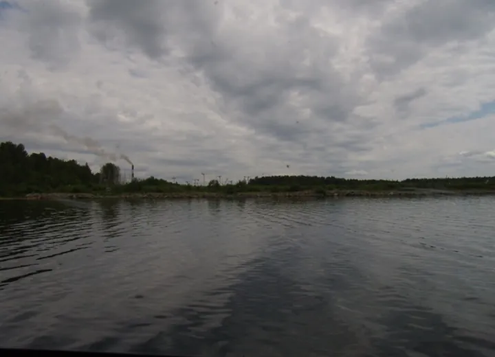 Ижевское водохранилище.